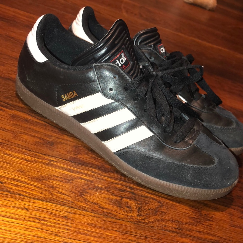 Adidas Black Sambas Size 8 Men’s